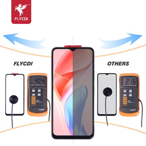 Дисплей FLYCDI для Vivo Y33s, Y55s 5G, Y76s, черный, без рамки, 1540408652 Превью 2