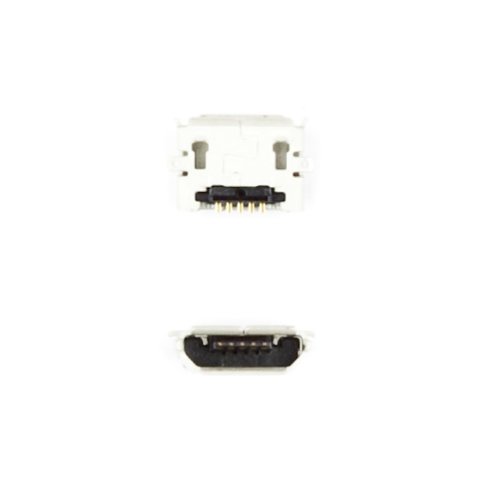 Conector de carga puede usarse con LG E730 Optimus Sol; Sony Ericsson U5, X10, X8, 5 pin, micro USB tipo-B Vista previa  1