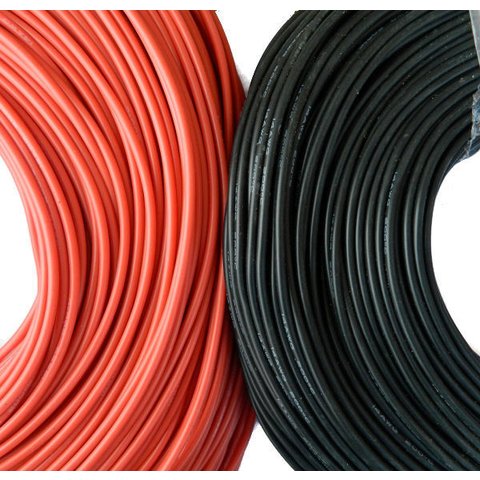 Провод в силиконовой изоляции 30AWG, 0,05 мм², 1 м, красный, UL3135 Превью 1
