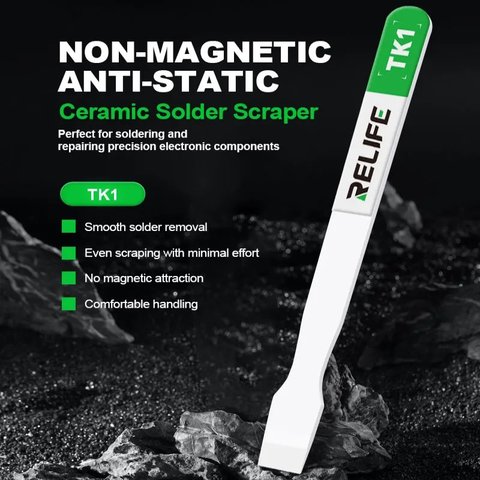 Spudger RELIFE TK1, (for BGA reballing, ceramic, non-magnetic) Preview 3