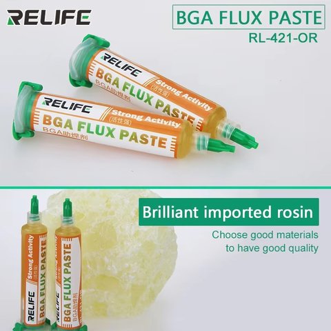 Flux Paste RELIFE RL-421-OR, (10 ml) Preview 3