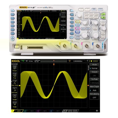 Osciliscopio digital RIGOL DS1104Z Plus Vista previa  9