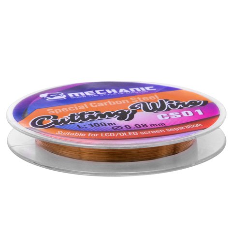 Hilo para separar el vidrio Mechanic CS01, 0.08 mm, 100 m Vista previa  1