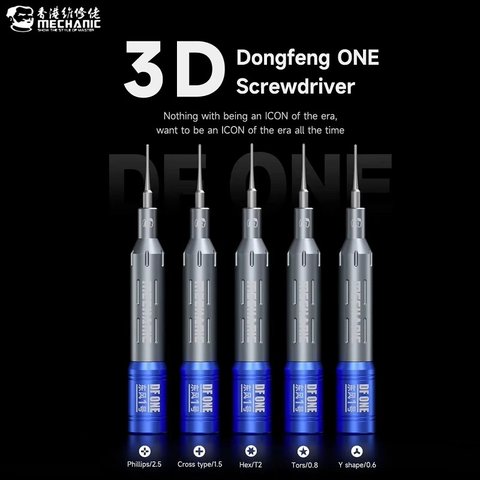 Juego de destornilladores Mechanic Dongfeng DF One 3D, 5 in 1 Vista previa  2