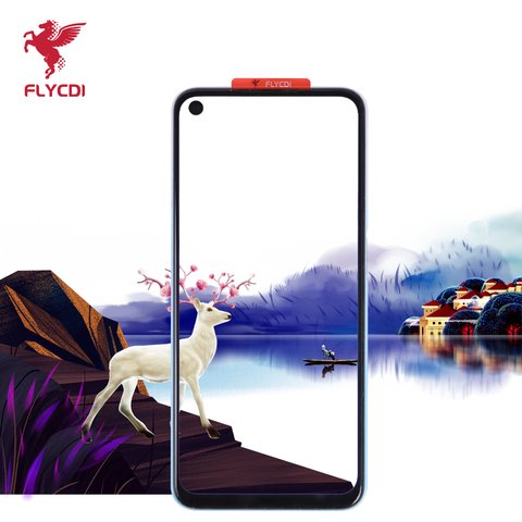 Pantalla LCD puede usarse con Oppo A52, A72, A92, negro, sin marco, FLYCDI, CPH2061, CPH2069, PADM00, PDAM10, CPH2067, 1540396652 Vista previa  4