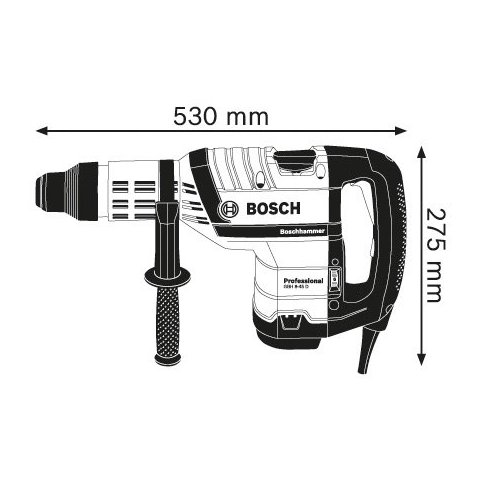 Перфоратор професійний Bosh GBH 8-45 D Прев'ю 1