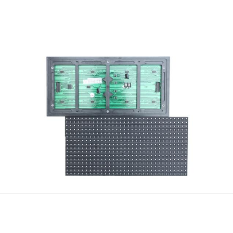 LED-модуль для реклами P10-SMD (монохромний, білий, 320 × 160 мм, 32 × 16 точок, IP65, 3800 нт) Прев'ю 1