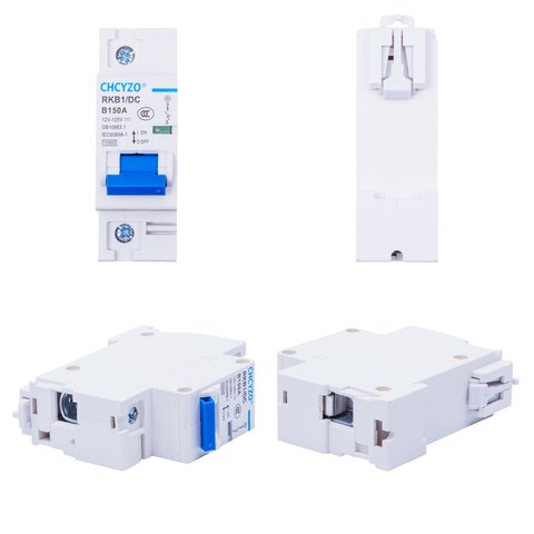 Автоматический выключатель постоянного тока CHCYZO RKB1/DC B150A, 1P, 12 B - 125 В, 150 А Превью 1