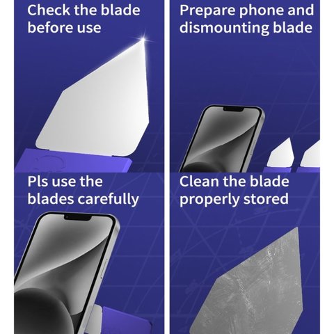 Инструмент для поднятия дисплея/тачскрина Mechanic 009, 9 in 1 Превью 2