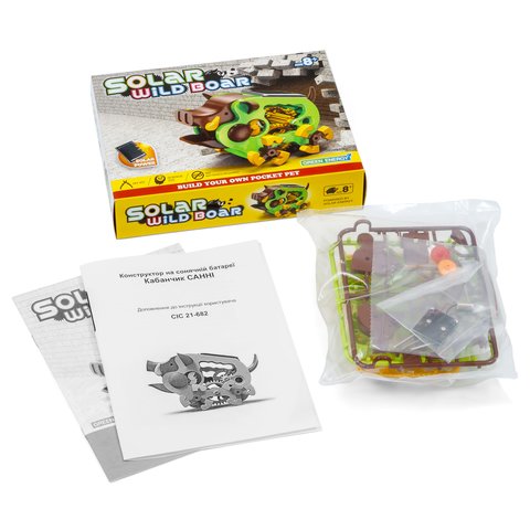 Кабанчик Санни, STEM-конструктор на солнечных батареях CIC 21-682 Превью 4